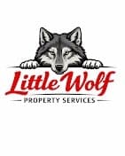 Little Wolf Property Services logo before the rebrand