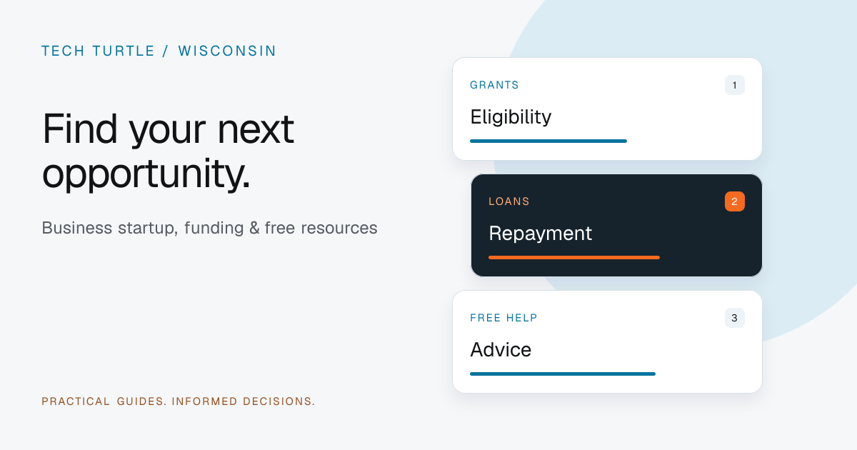 Three distinct paths to Wisconsin business support: grants, loans and free help
