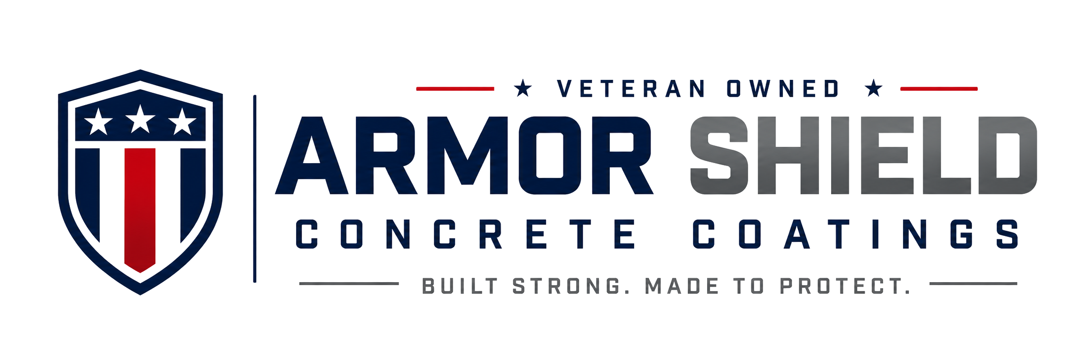 Armor Shield Concrete Coatings horizontal logo